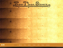 Tablet Screenshot of papermoonshiners.com